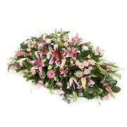 Beautiful Spirit Lily Casket Spray