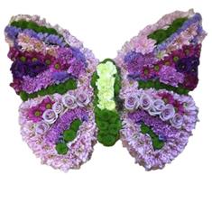 Lilac and Lime Butterfly Tribute
