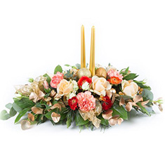 Cinnamon And Spice Luxury Table Arrangement 