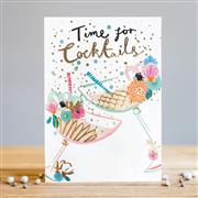 Time For Cocktails Card