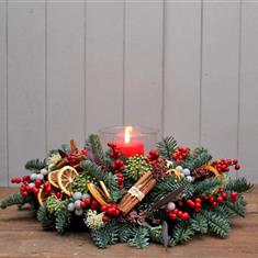 Christmas spice table dec
