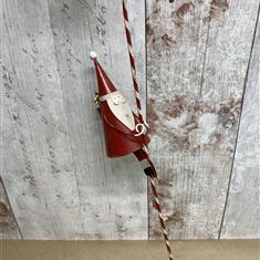 Santa On Candy Cane