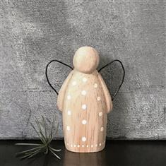 Wooden angel- dotty