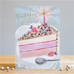 Birthday wishes cake