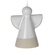 Porcelain Hanging Angel Dec