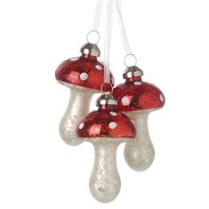Hanging Glass Mushroom Group