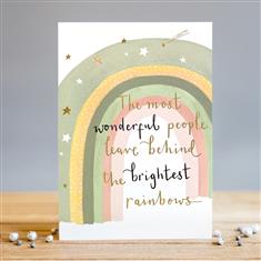 Wonderful Rainbows Greetings Card