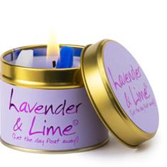 Lavender and Lime Scented Candle 