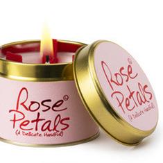 Rose Petals Scented Candle