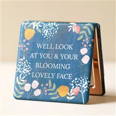 BLOOMING LOVELY COMPACT MIRROR