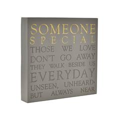 MEMORIAL SQUARE PLAQUE - SPECIAL 