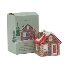 Alpine Chalet Style Incense &amp; Tea Light Holder 