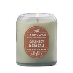 Vista 5 oz Glass Candle Denim Blue - Rosemary &amp; Sea Salt