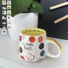 Small Talk Mug I Work Hard for the Dog