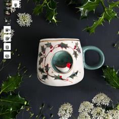 Secret Garden Robin Cup