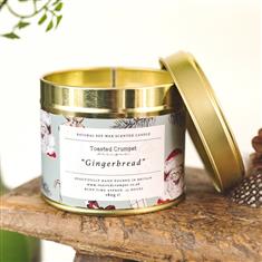 Gingerbread All Things Jolly Sage Green Candle in A Matt