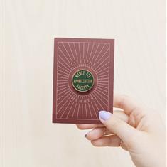 Mince Pie Appreciation Society - Enamel Pin