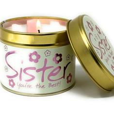 Sister Scented Candle Tin