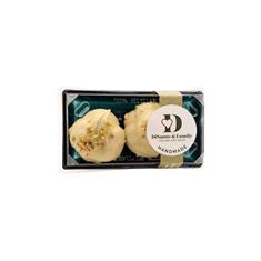 Pistachio cream filled Bigne in 2pc gift box
