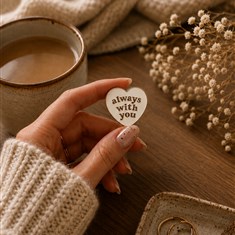 Always with You Enamel Pin