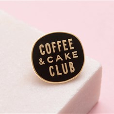 Coffee &amp; Cake Club - Enamel Pin