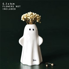 Mini Ghost bud vase-Boo